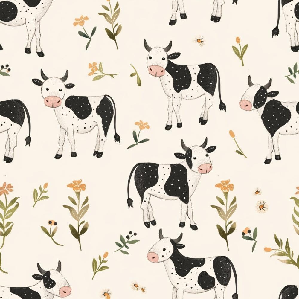 Cute Farm Babies Pattern 16 Quilting Cotton Fabric