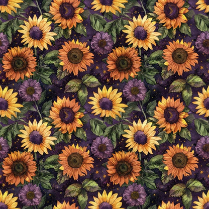 Leo Zodiac Pattern 10 Quilting Cotton Fabric