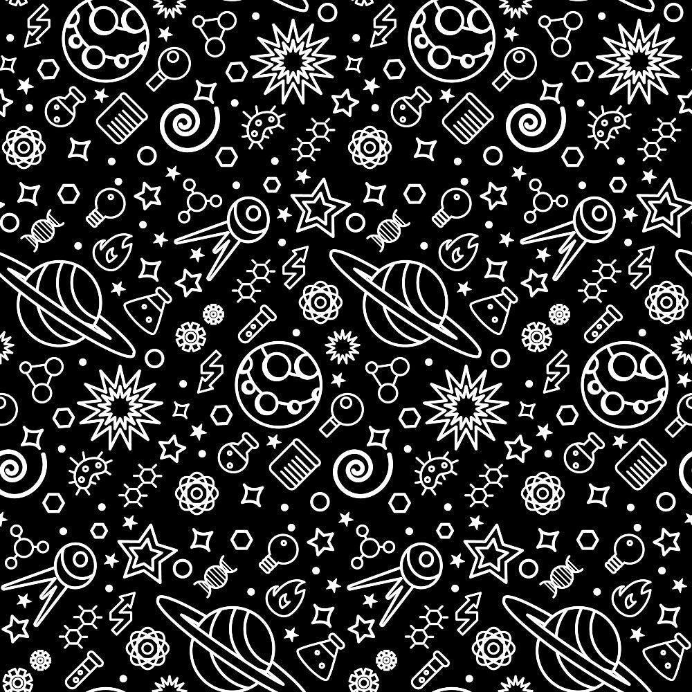 Space Science Pattern 2 Quilting Cotton Fabric