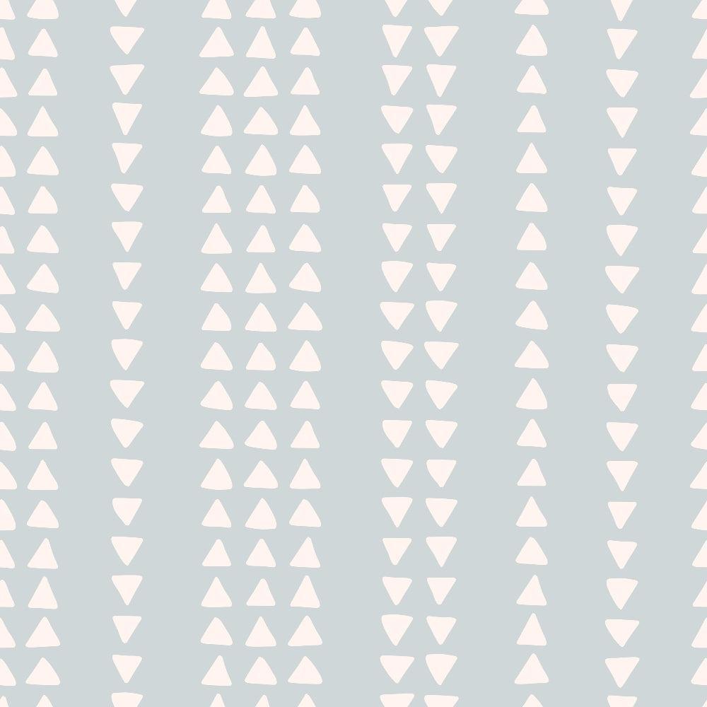 Groovy Blue Boho Pattern 3 Quilting Cotton Fabric