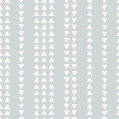 Groovy Blue Boho Pattern 3 Quilting Cotton Fabric