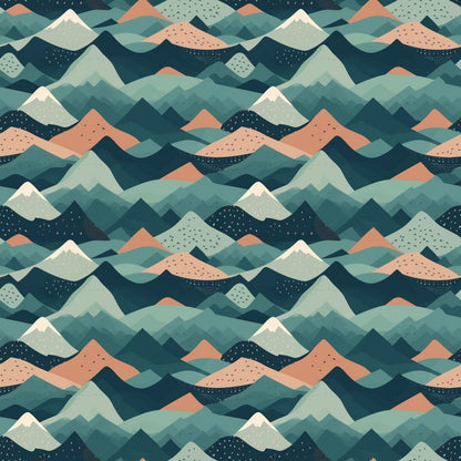 Camping Graphics Pattern 8 Quilting Cotton Fabric