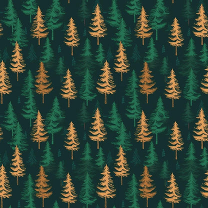 Camping Graphics Pattern 11 Quilting Cotton Fabric
