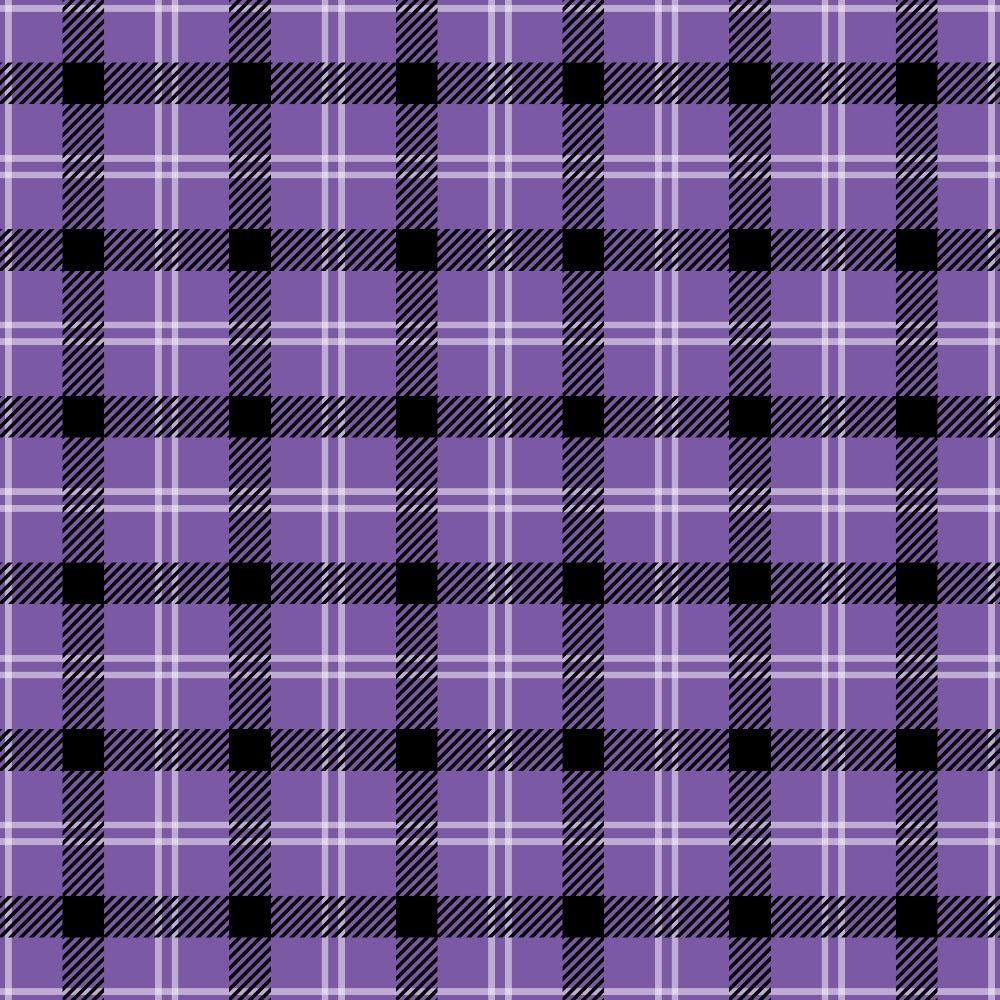 Halloween Plaid Pattern 9 Quilting Cotton Fabric