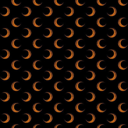 Elegant Halloween Pattern 1 Quilting Cotton Fabric