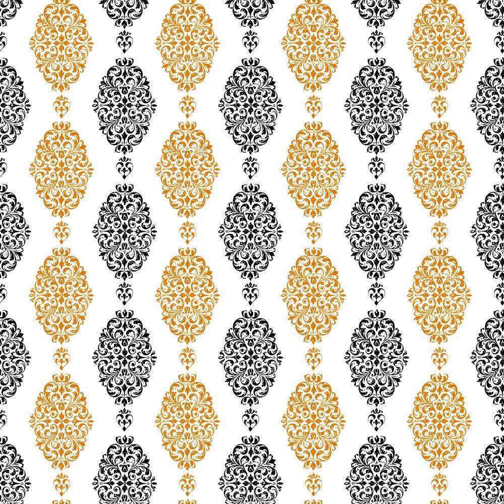 Elegant Halloween Pattern 12 Quilting Cotton Fabric
