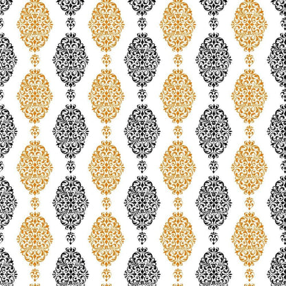 Elegant Halloween Pattern 12 Quilting Cotton Fabric