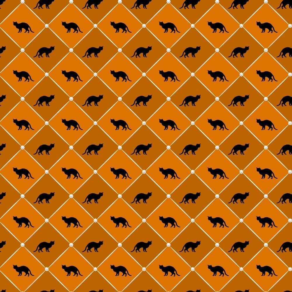 Elegant Halloween Pattern 13 Quilting Cotton Fabric