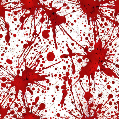 Blood Spatter Pattern 15 Quilting Cotton Fabric