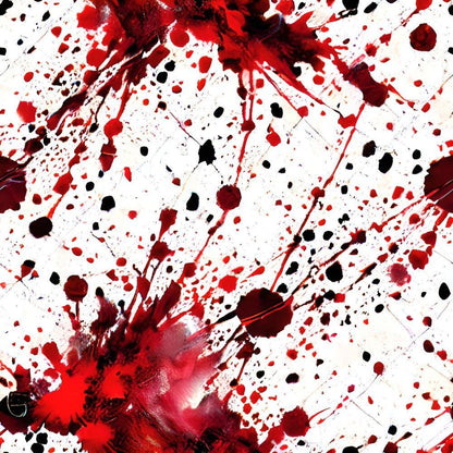 Blood Spatter Pattern 22 Quilting Cotton Fabric