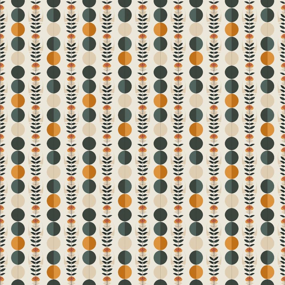 Sage Green Boho Pattern 5 Quilting Cotton Fabric