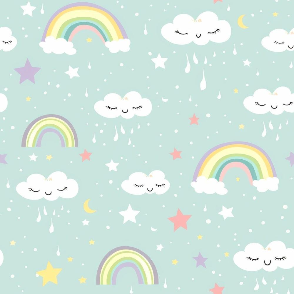 Pastel Baby Pattern 8 Quilting Cotton Fabric