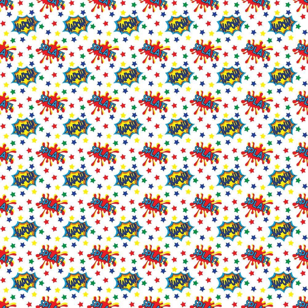 Superhero Pattern 1 Quilting Cotton Fabric
