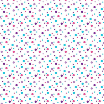 Confetti Dots Pattern 14 Quilting Cotton Fabric