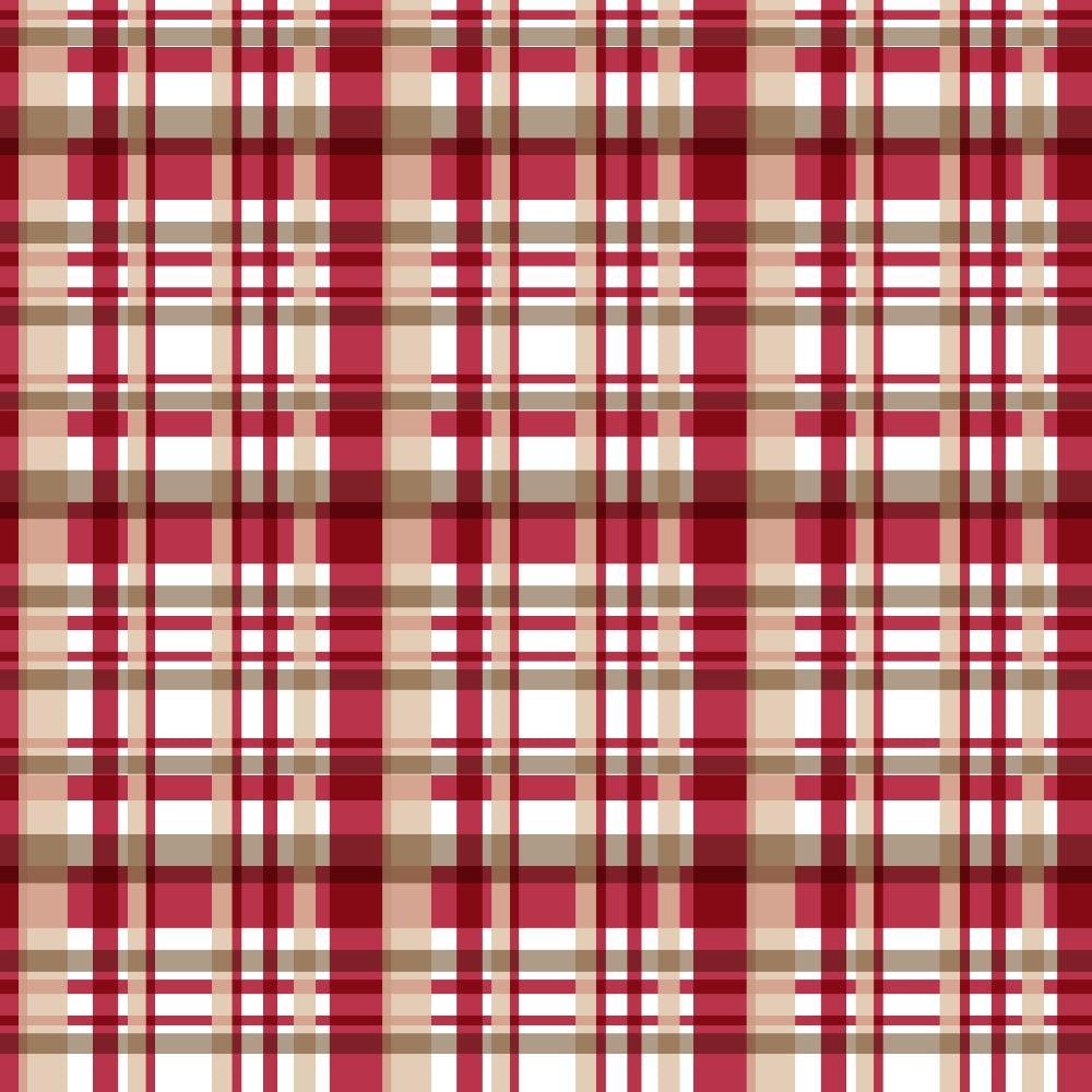 Country Christmas Pattern 19 Quilting Cotton Fabric