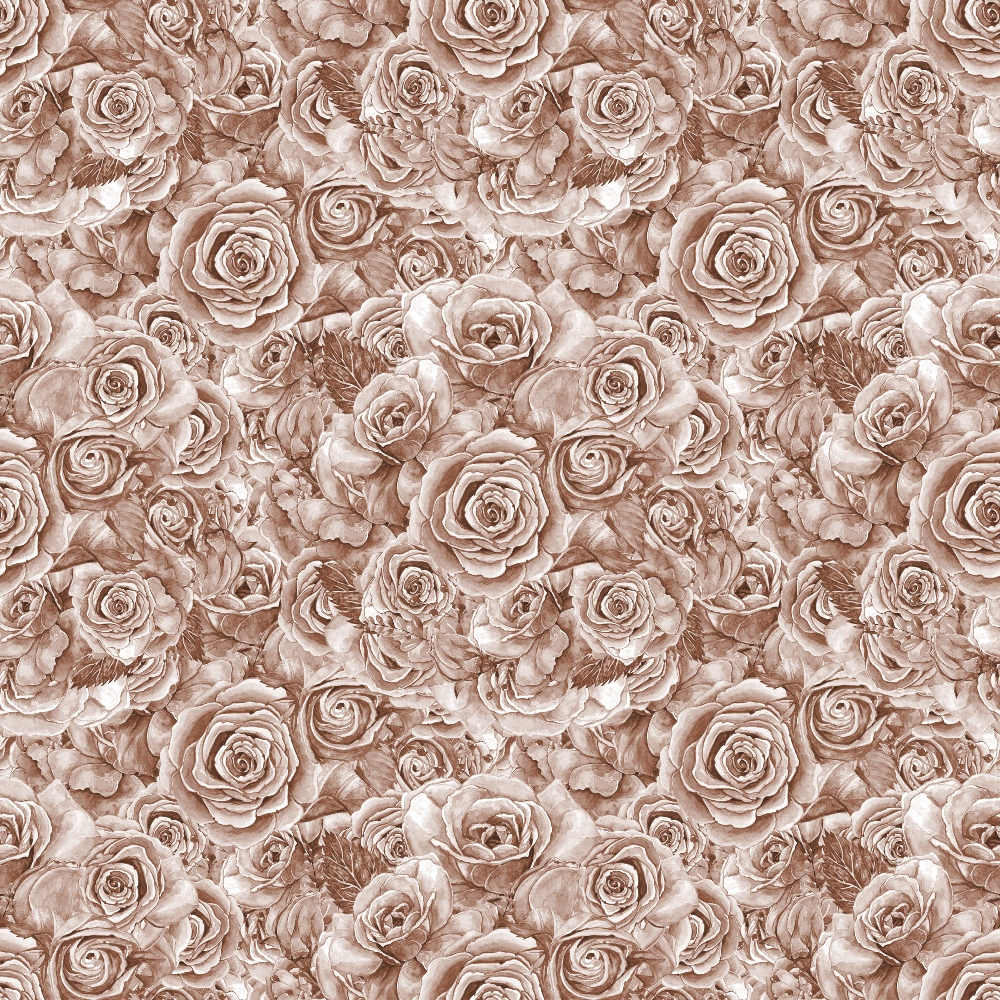 Rose Bouquet Pattern 1 Quilting Cotton Fabric