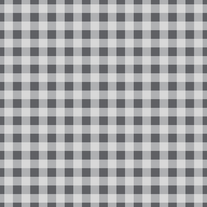 Mint Grey and White Plaid Pattern 1 Quilting Cotton Fabric
