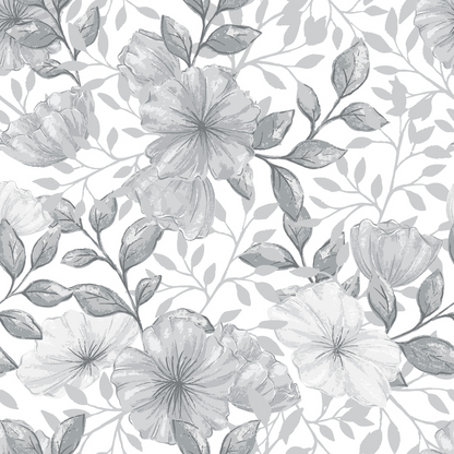 Country Flowers Pattern 3 Quilting Cotton Fabric