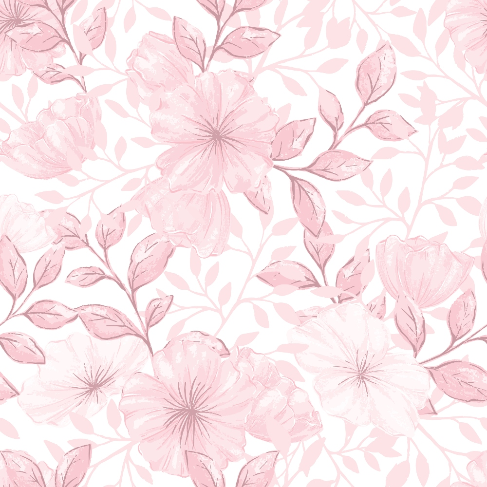Country Flowers Pattern 32 Quilting Cotton Fabric