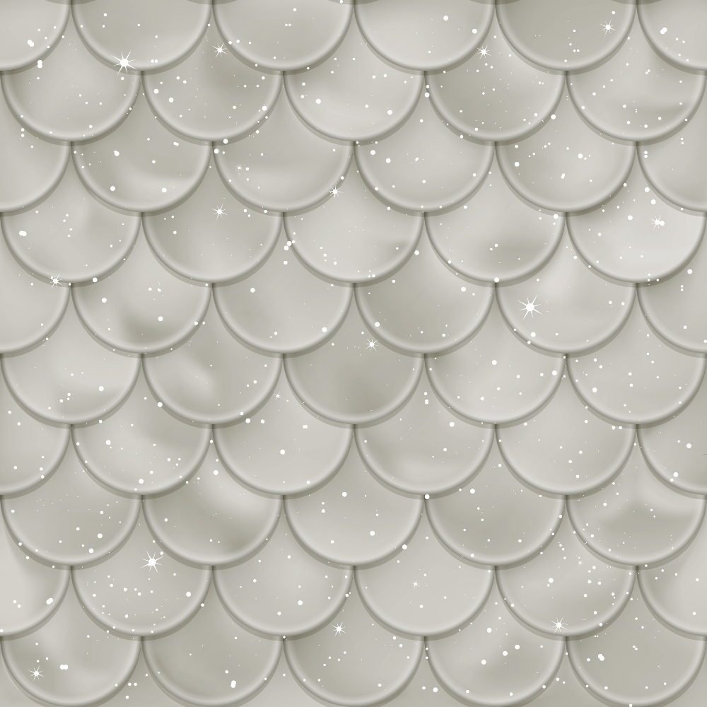 Mermaid Scales Pattern 4 Quilting Cotton Fabric
