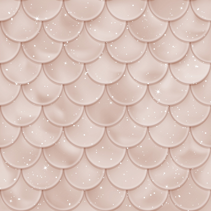 Mermaid Scales Pattern 6 Quilting Cotton Fabric