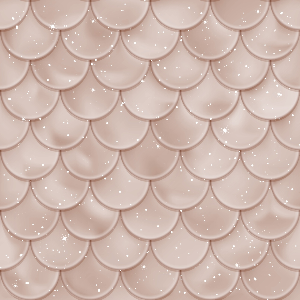 Mermaid Scales Pattern 7 Quilting Cotton Fabric