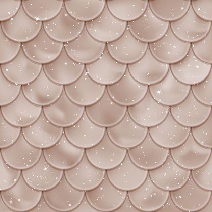 Mermaid Scales Pattern 8 Quilting Cotton Fabric