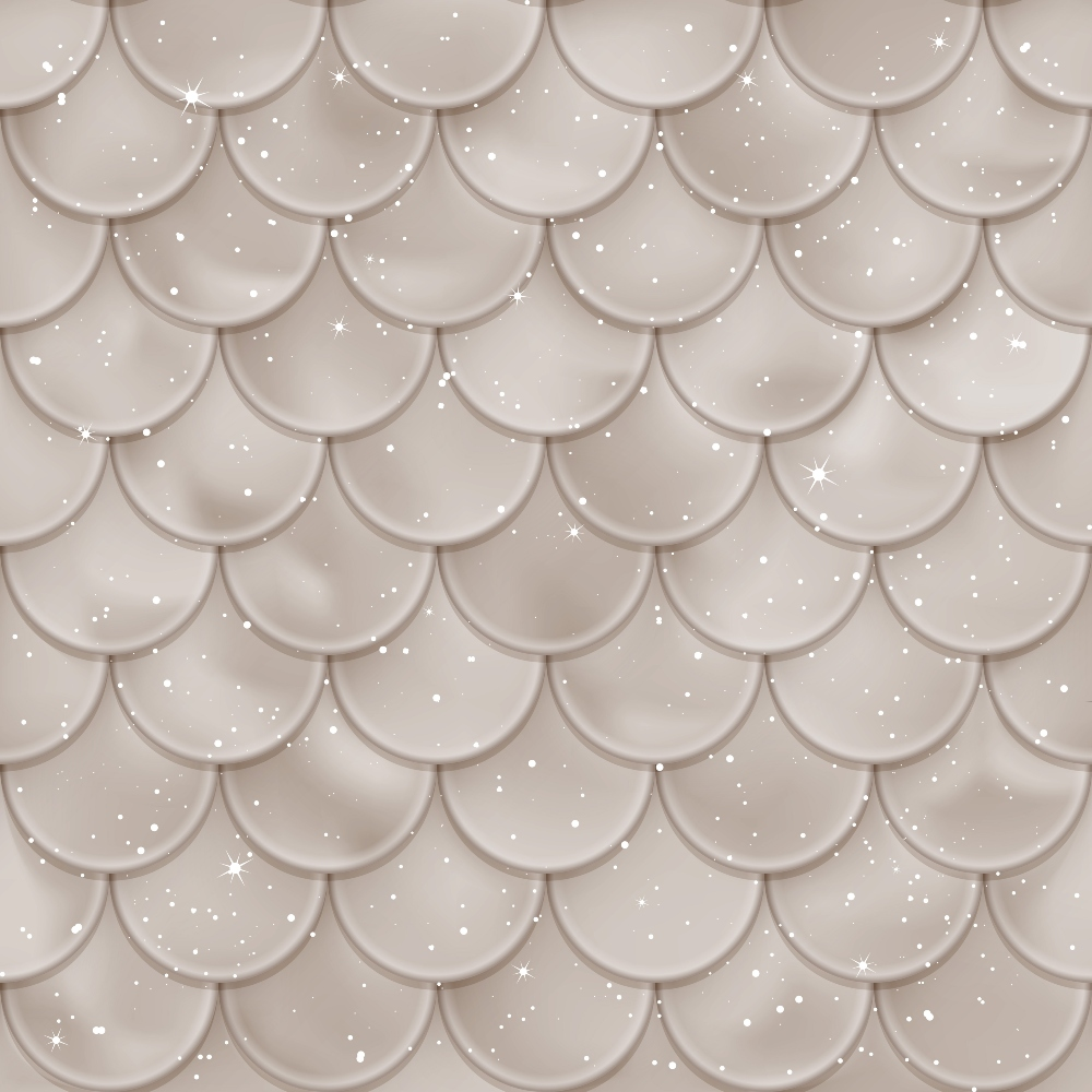 Mermaid Scales Pattern 10 Quilting Cotton Fabric
