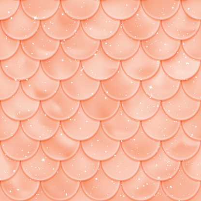 Mermaid Scales Pattern 17 Quilting Cotton Fabric