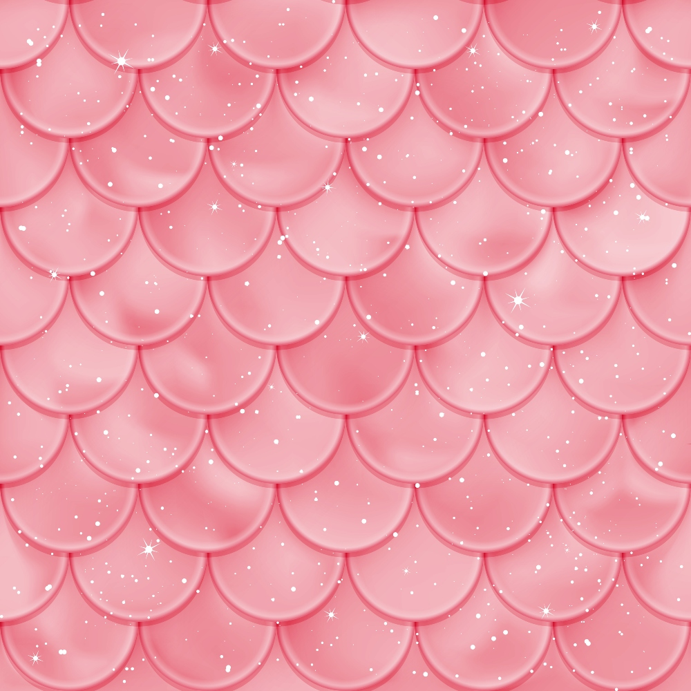 Mermaid Scales Pattern 26 Quilting Cotton Fabric