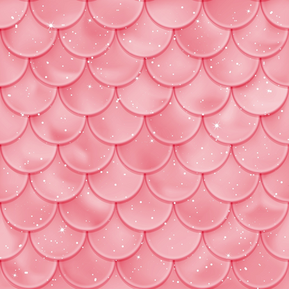 Mermaid Scales Pattern 26 Quilting Cotton Fabric