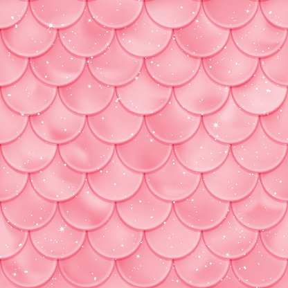 Mermaid Scales Pattern 27 Quilting Cotton Fabric