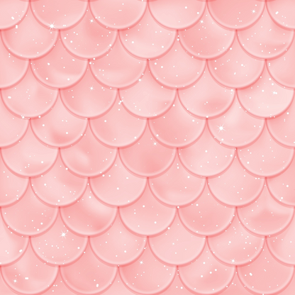 Mermaid Scales Pattern 29 Quilting Cotton Fabric