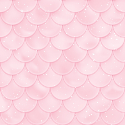 Mermaid Scales Pattern 33 Quilting Cotton Fabric