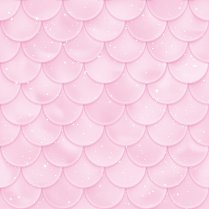 Mermaid Scales Pattern 42 Quilting Cotton Fabric
