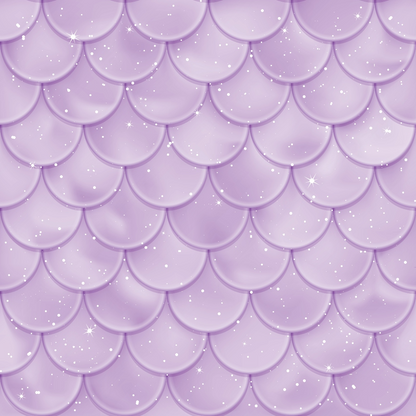 Mermaid Scales Pattern 46 Quilting Cotton Fabric