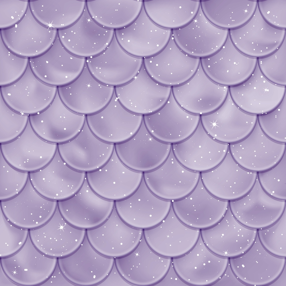 Mermaid Scales Pattern 48 Quilting Cotton Fabric