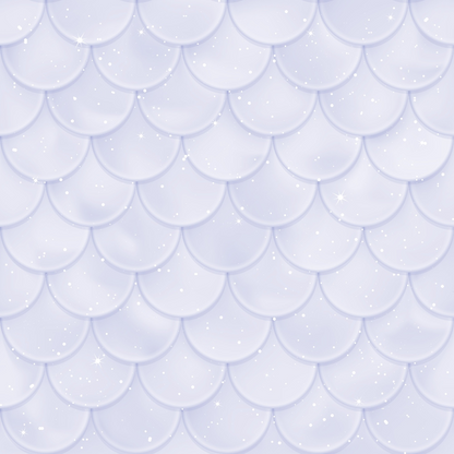 Mermaid Scales Pattern 54 Quilting Cotton Fabric