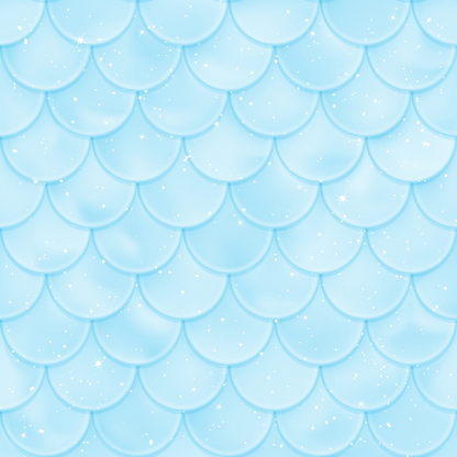 Mermaid Scales Pattern 66 Quilting Cotton Fabric