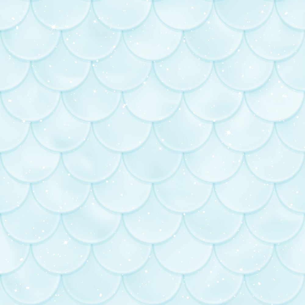 Mermaid Scales Pattern 67 Quilting Cotton Fabric