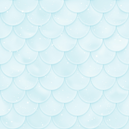 Mermaid Scales Pattern 67 Quilting Cotton Fabric