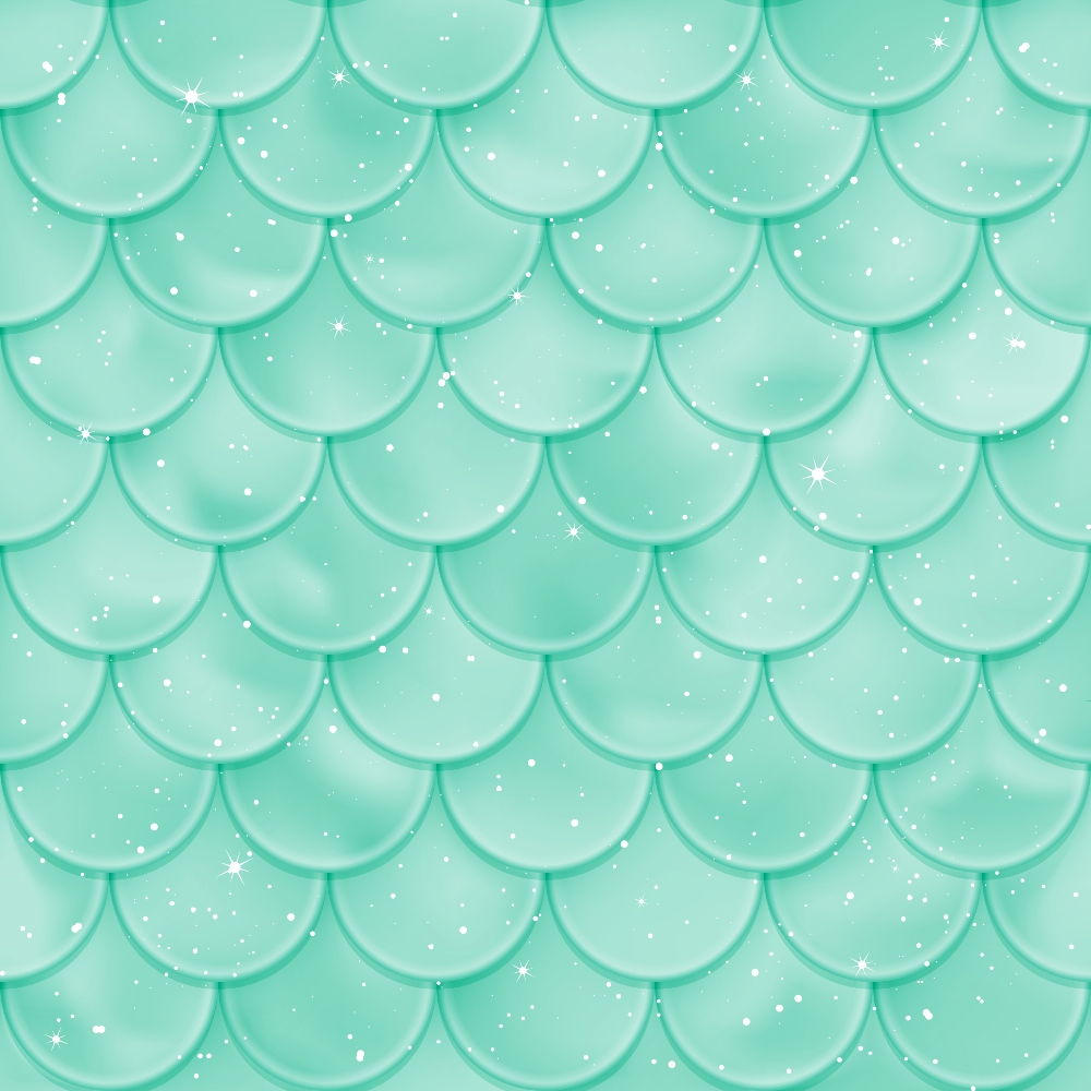 Mermaid Scales Pattern 73 Quilting Cotton Fabric