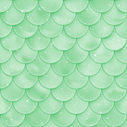 Mermaid Scales Pattern 77 Quilting Cotton Fabric