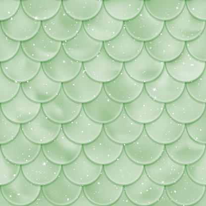 Mermaid Scales Pattern 78 Quilting Cotton Fabric