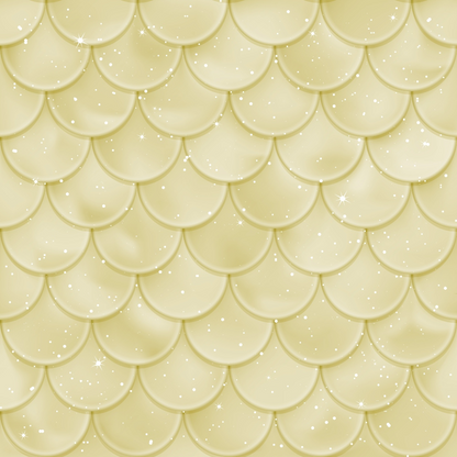 Mermaid Scales Pattern 89 Quilting Cotton Fabric