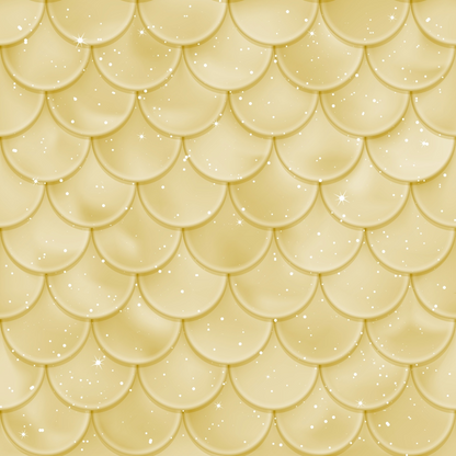 Mermaid Scales Pattern 93 Quilting Cotton Fabric