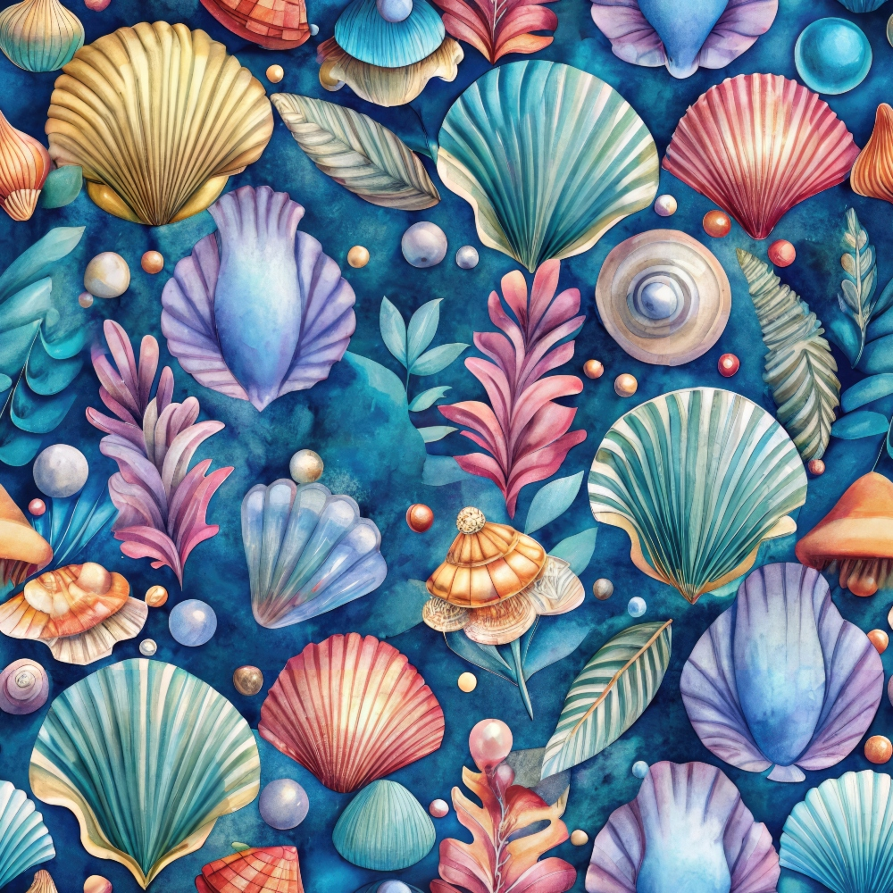 Oceanic Opulence Pattern 5 Quilting Cotton Fabric