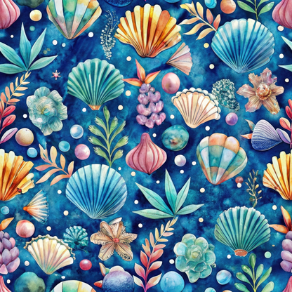 Oceanic Opulence Pattern 9 Quilting Cotton Fabric