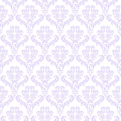Simple Damask Purple Quilting Cotton Fabric