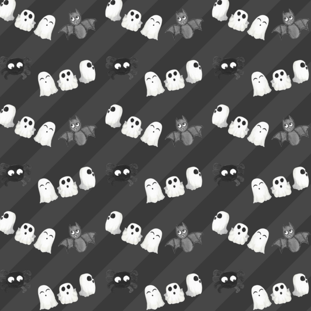 Spooky Gnomes Pattern 5 Quilting Cotton Fabric
